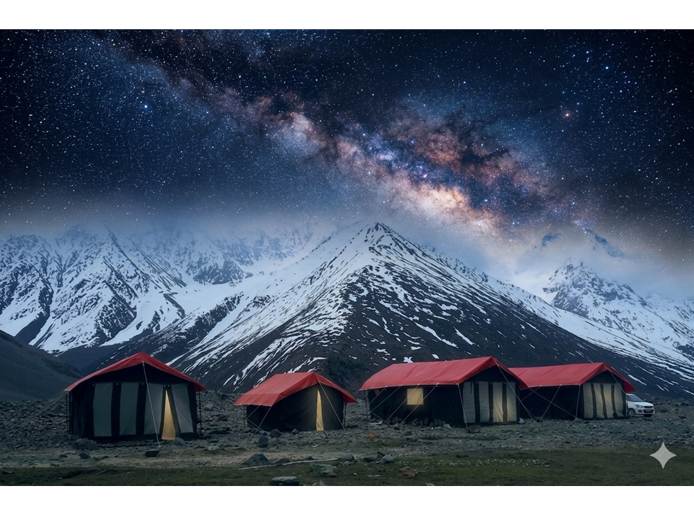Luxury & Budget Chandratal Camp Booking 2026 | Samsara Camps